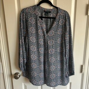 Floral Print Women's Top